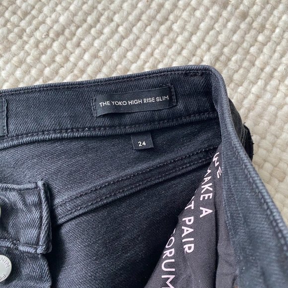 Aritzia Denim Forum Yoko High Rise Slim Jeans - Picture 3 of 3